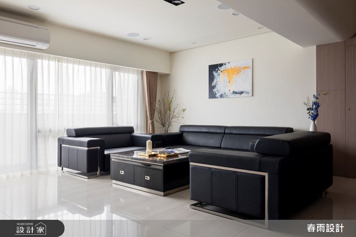 59坪老屋(31~40年)＿現代風客廳案例圖片＿春雨設計＿春雨_76 永吉路之8