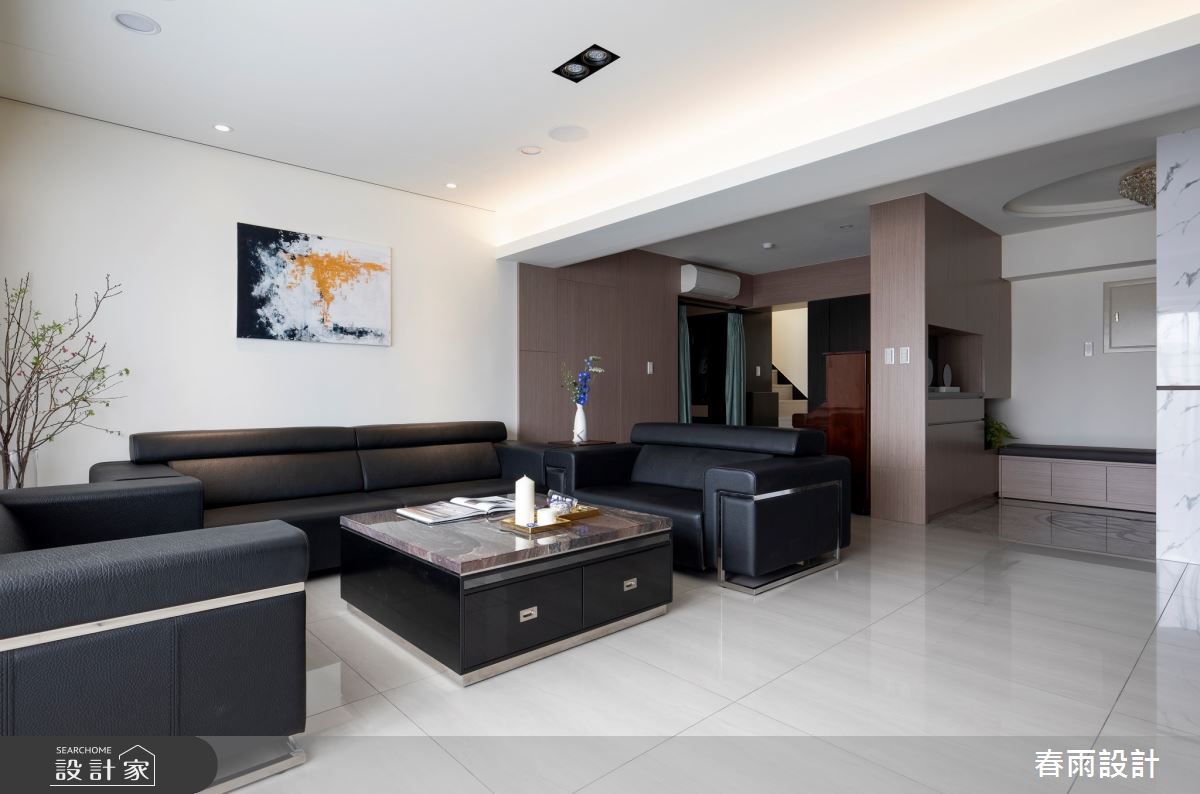 59坪老屋(31~40年)＿現代風客廳案例圖片＿春雨設計＿春雨_76 永吉路之4