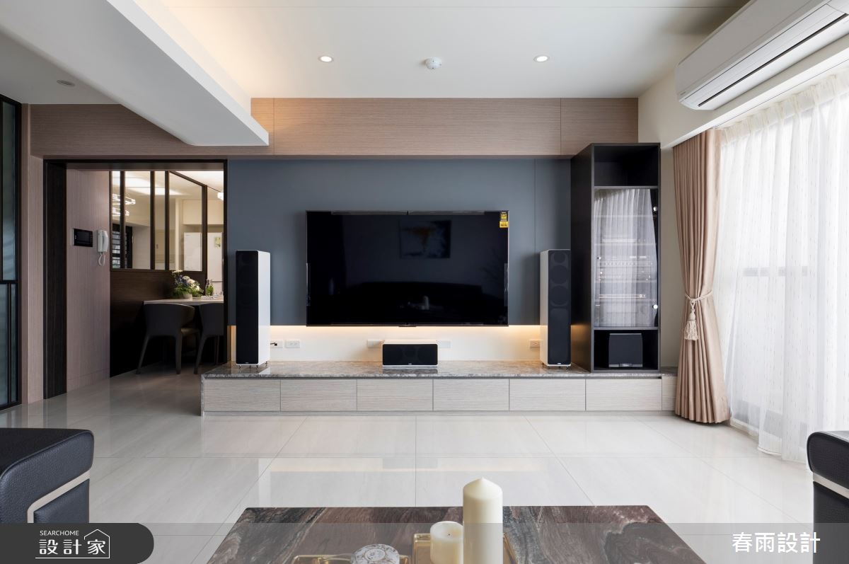59坪老屋(31~40年)＿現代風客廳案例圖片＿春雨設計＿春雨_76 永吉路之6