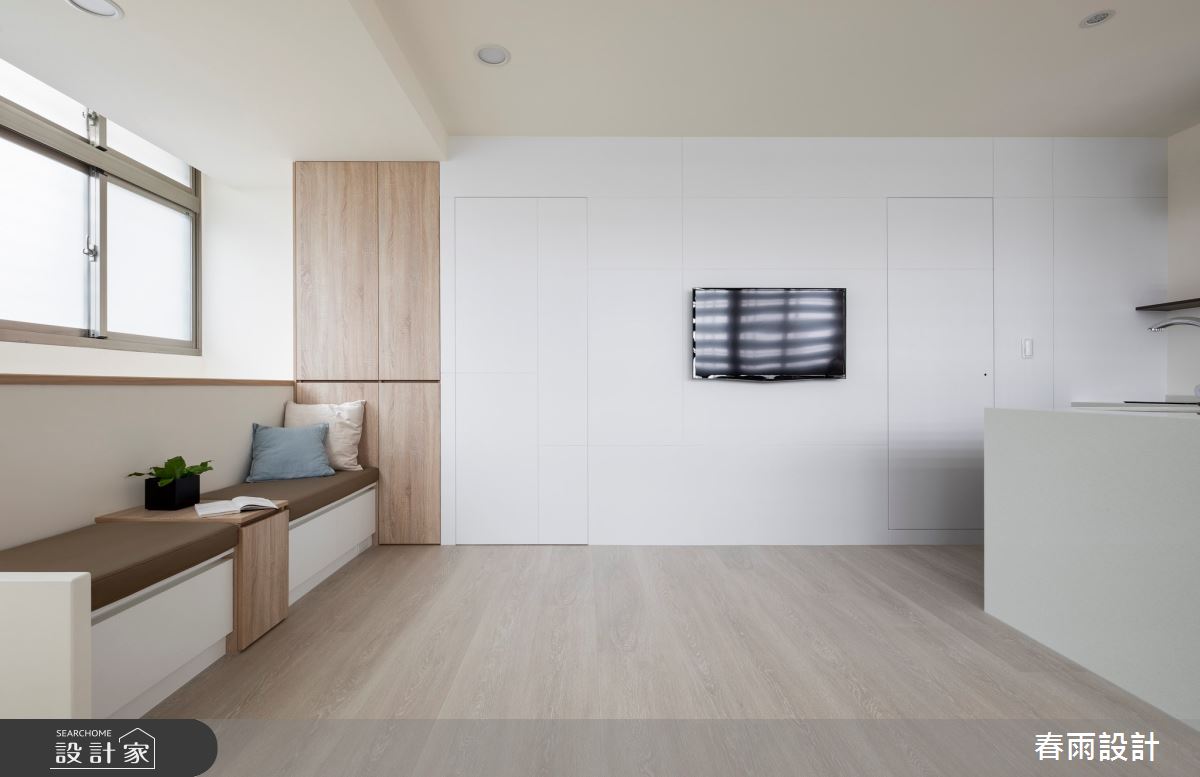 59坪老屋(31~40年)＿現代風吧檯多功能室案例圖片＿春雨設計＿春雨_76 永吉路之39