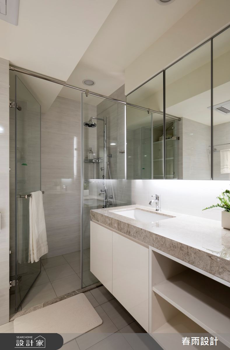59坪老屋(31~40年)＿現代風浴室案例圖片＿春雨設計＿春雨_76 永吉路之44