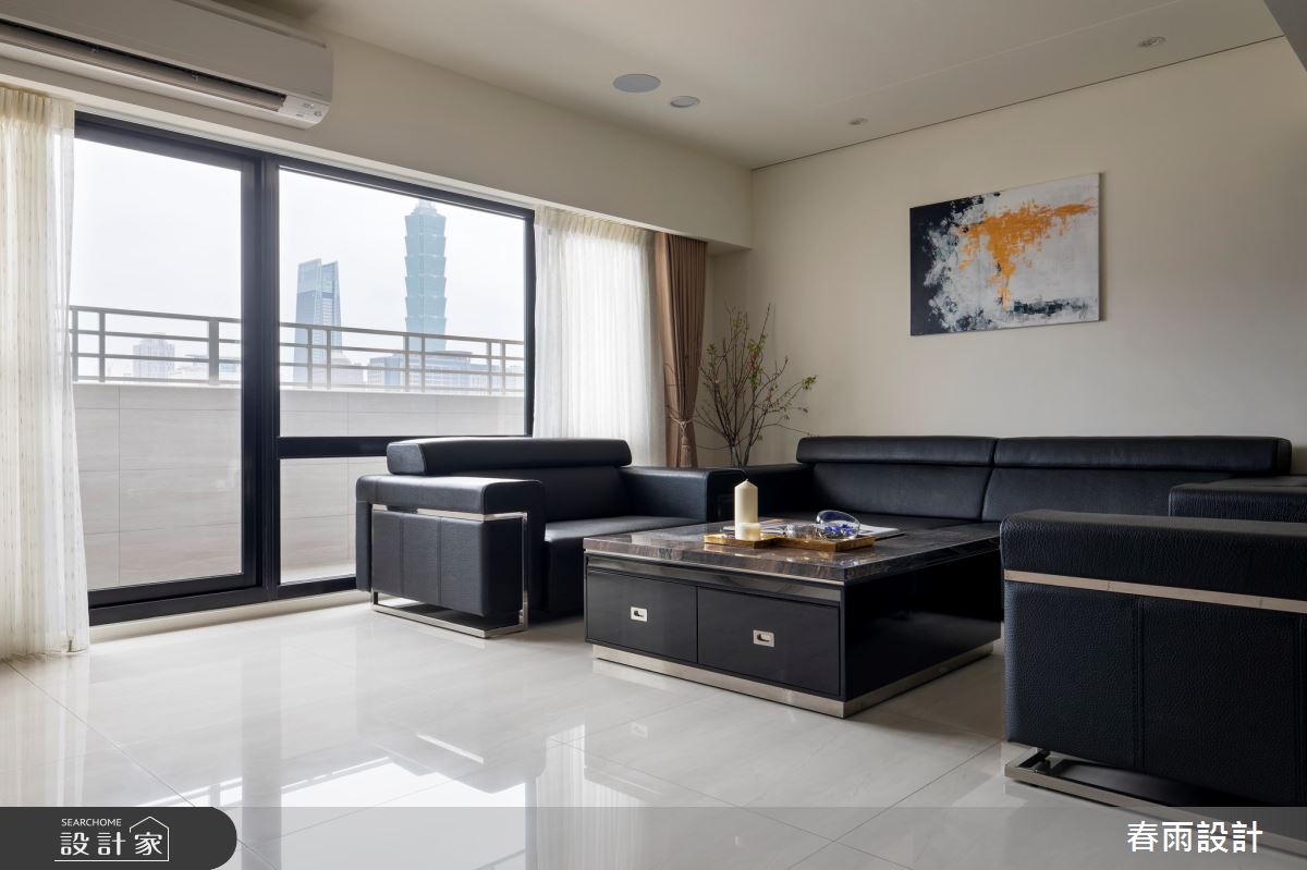59坪老屋(31~40年)＿現代風客廳案例圖片＿春雨設計＿春雨_76 永吉路之7