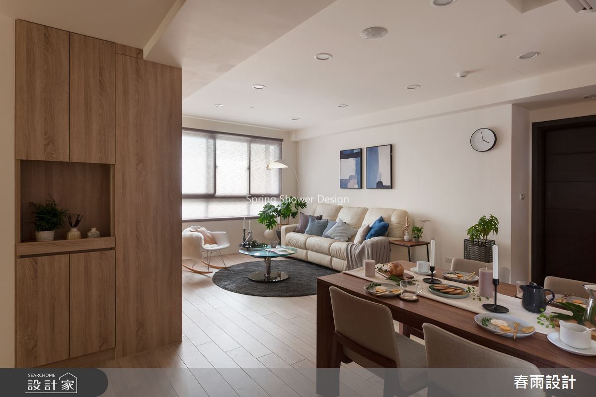 23坪新成屋(5年以下)＿混搭風客廳餐廳案例圖片＿春雨設計＿春雨_77 世界V1之9