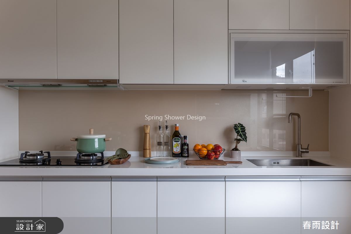 23坪新成屋(5年以下)＿混搭風廚房案例圖片＿春雨設計＿春雨_77 世界V1之15