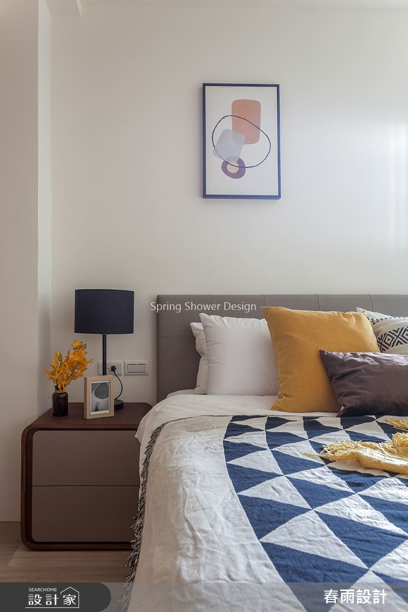 23坪新成屋(5年以下)＿混搭風臥室案例圖片＿春雨設計＿春雨_77 世界V1之19