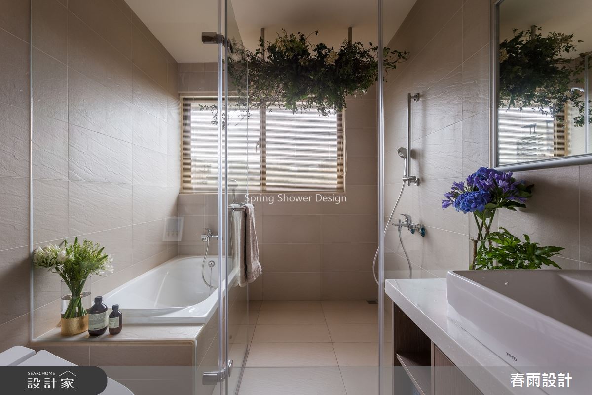23坪新成屋(5年以下)＿混搭風浴室案例圖片＿春雨設計＿春雨_77 世界V1之21
