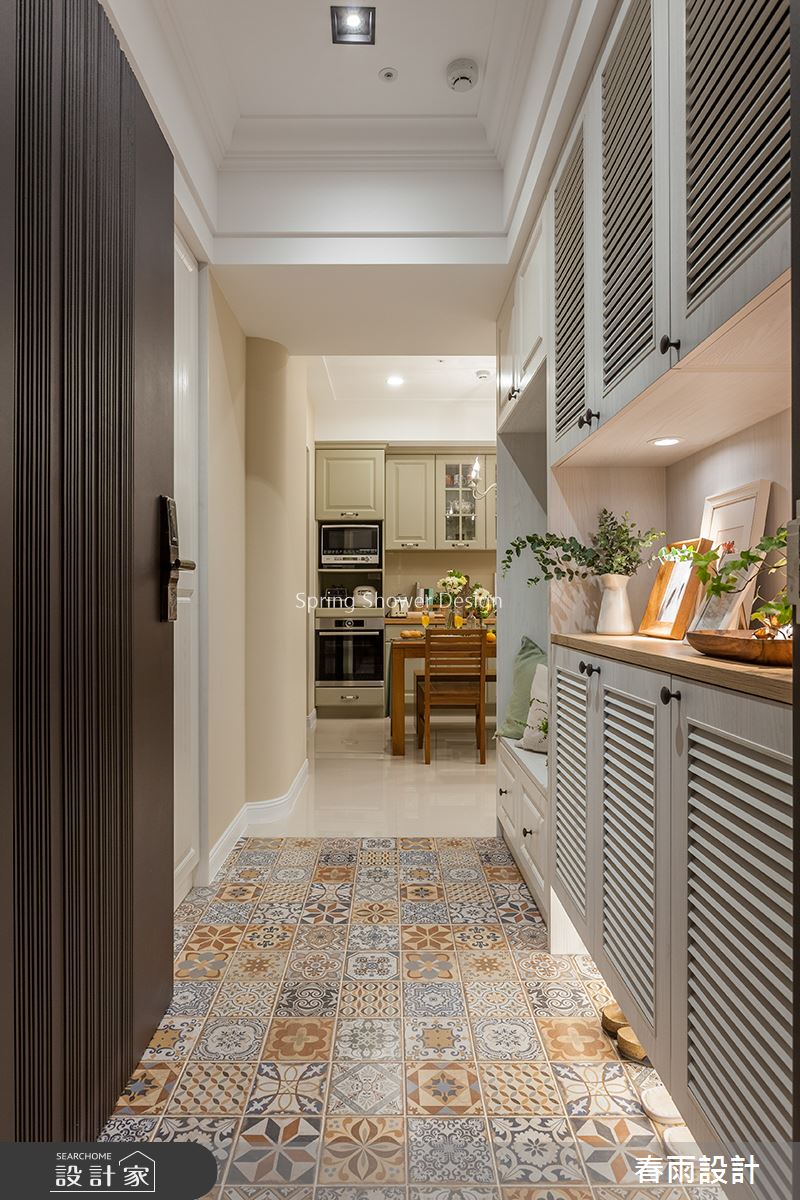 24坪新成屋(5年以下)＿鄉村風玄關案例圖片＿春雨設計＿春雨_78 台南永康之2