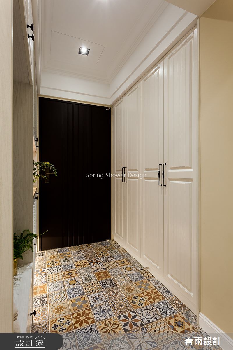 24坪新成屋(5年以下)＿鄉村風玄關案例圖片＿春雨設計＿春雨_78 台南永康之1