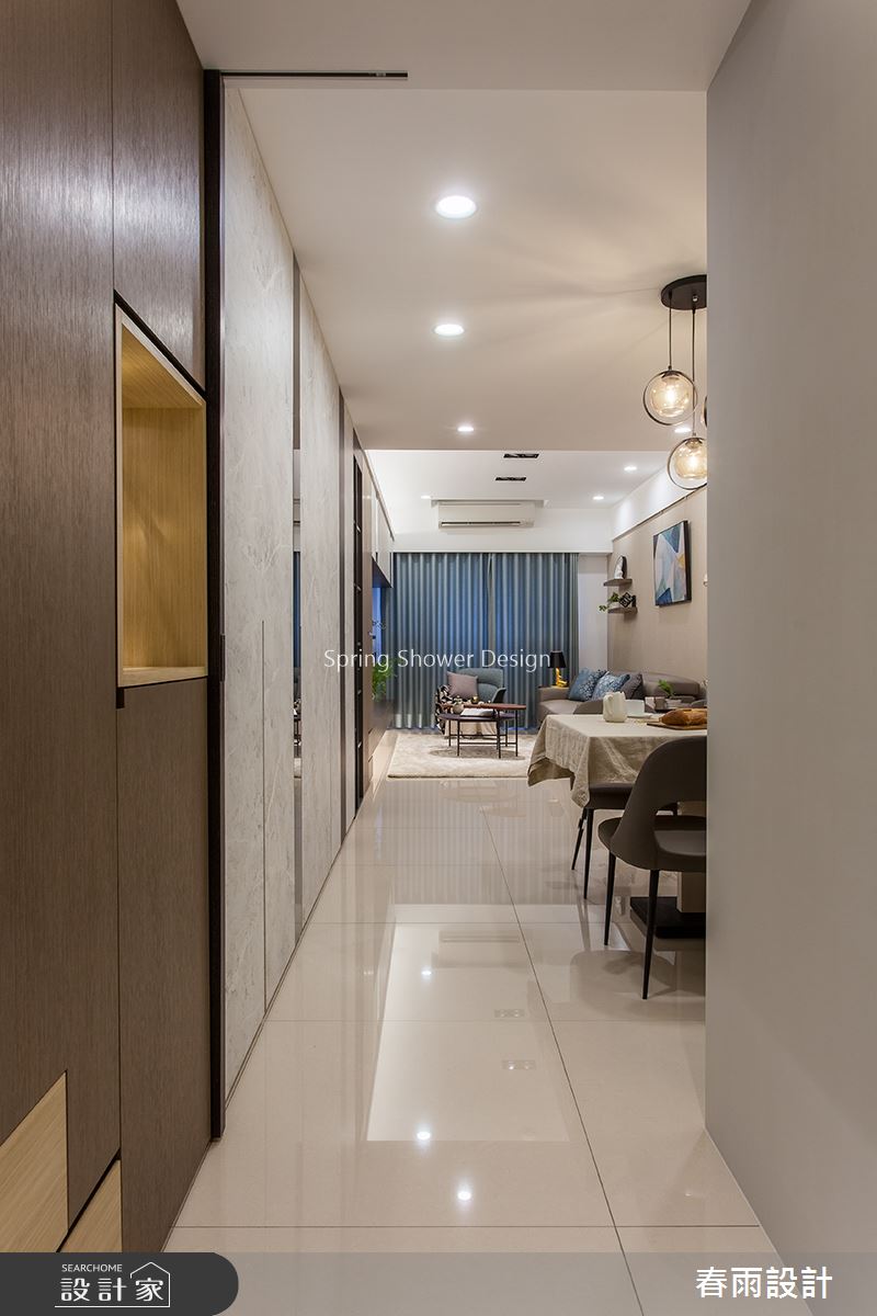 新成屋(5年以下)＿現代風玄關案例圖片＿春雨設計＿春雨_79 台南新營之3