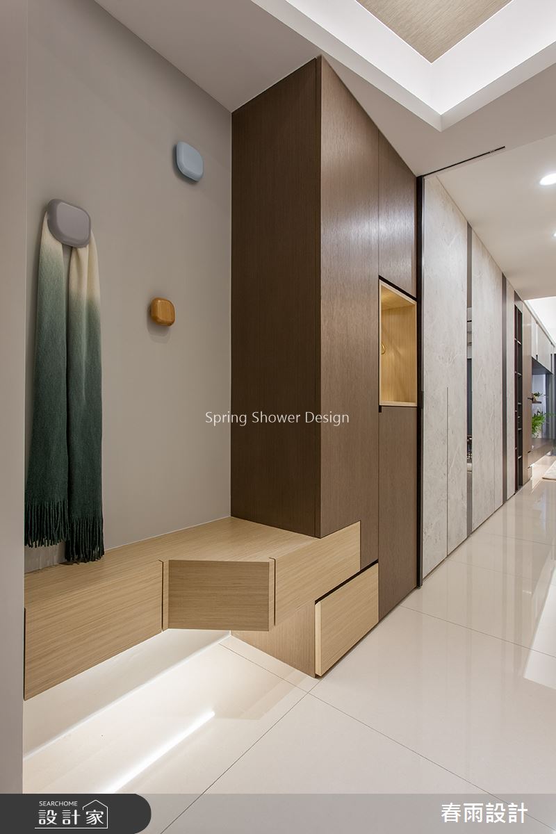 新成屋(5年以下)＿現代風玄關案例圖片＿春雨設計＿春雨_79 台南新營之1
