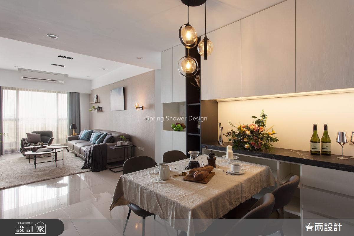 新成屋(5年以下)＿現代風客廳餐廳案例圖片＿春雨設計＿春雨_79 台南新營之7