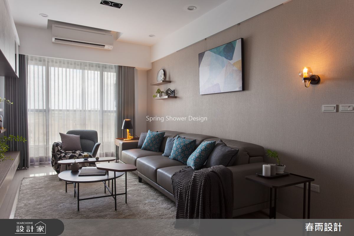 新成屋(5年以下)＿現代風客廳案例圖片＿春雨設計＿春雨_79 台南新營之12