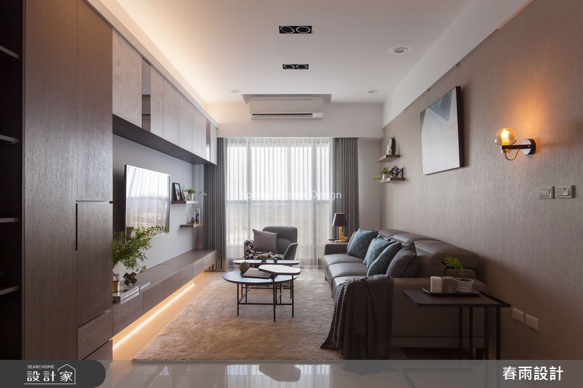 新成屋(5年以下)＿現代風客廳案例圖片＿春雨設計＿春雨_79 台南新營之11