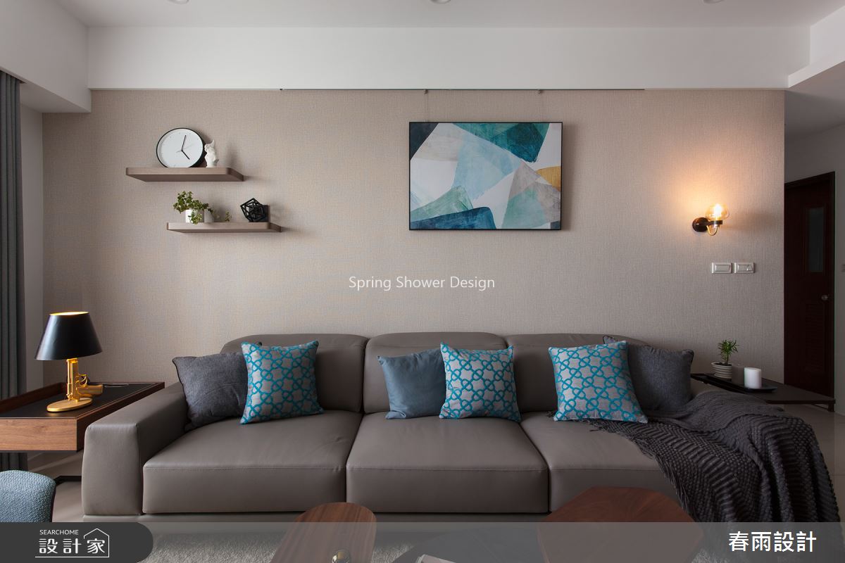 新成屋(5年以下)＿現代風客廳案例圖片＿春雨設計＿春雨_79 台南新營之13