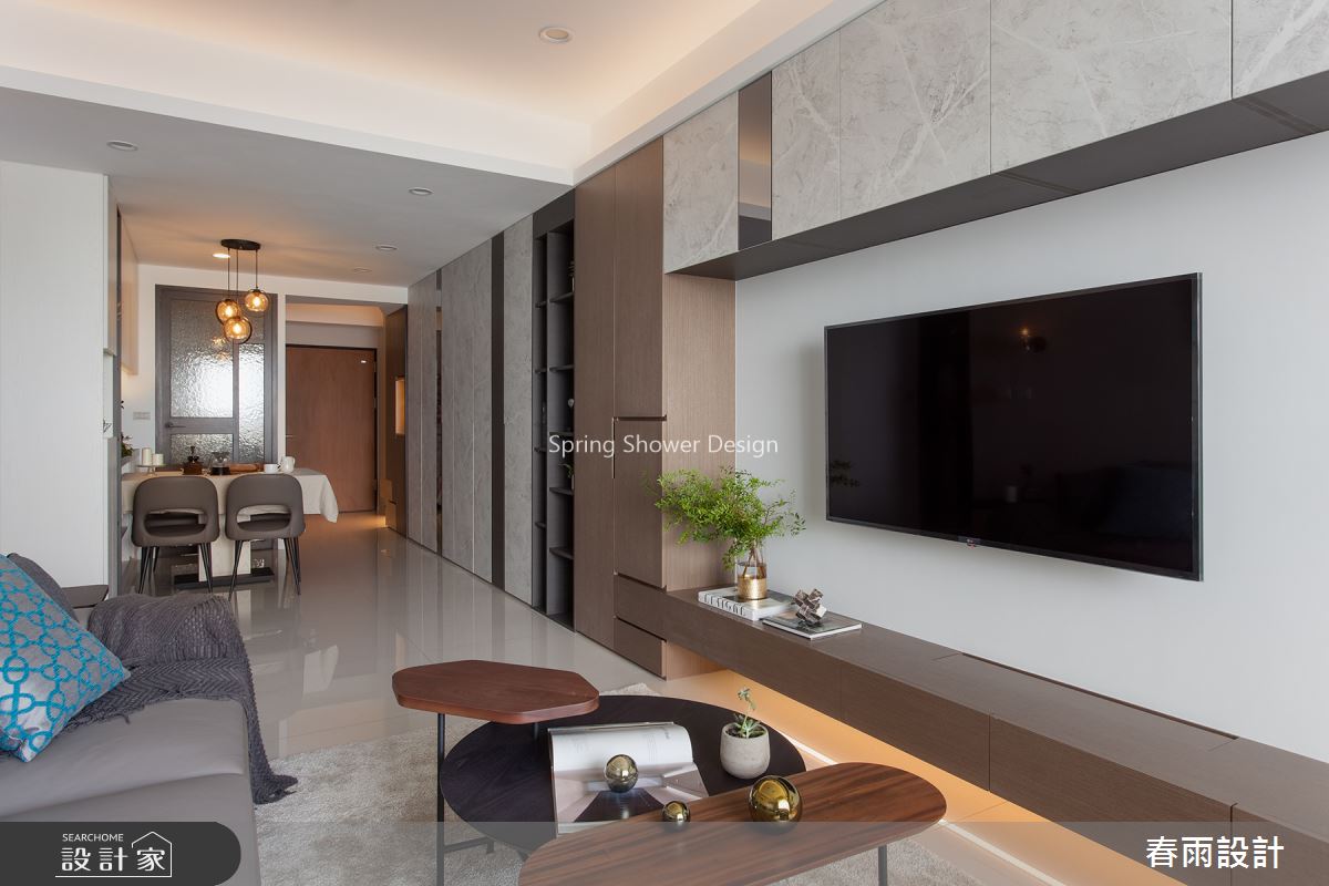 新成屋(5年以下)＿現代風客廳案例圖片＿春雨設計＿春雨_79 台南新營之15