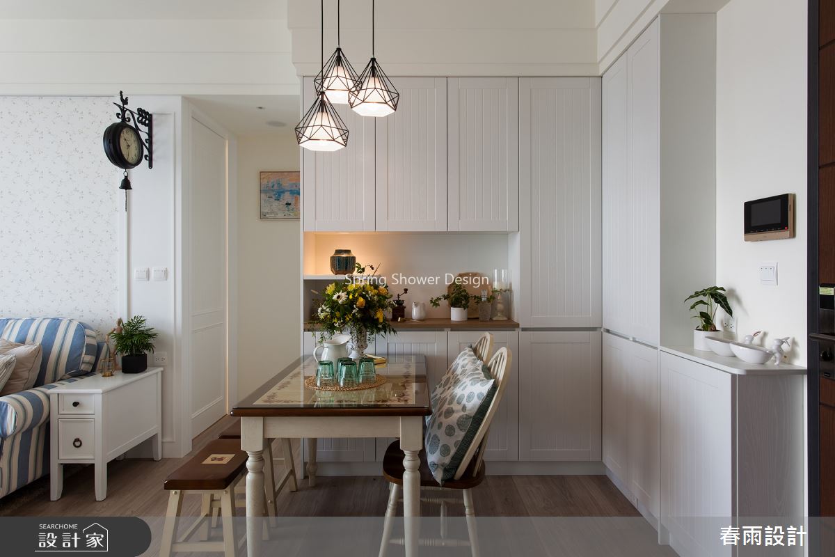 21坪新成屋(5年以下)＿鄉村風客廳案例圖片＿春雨設計＿春雨_80 中壢禾林Rich One之12