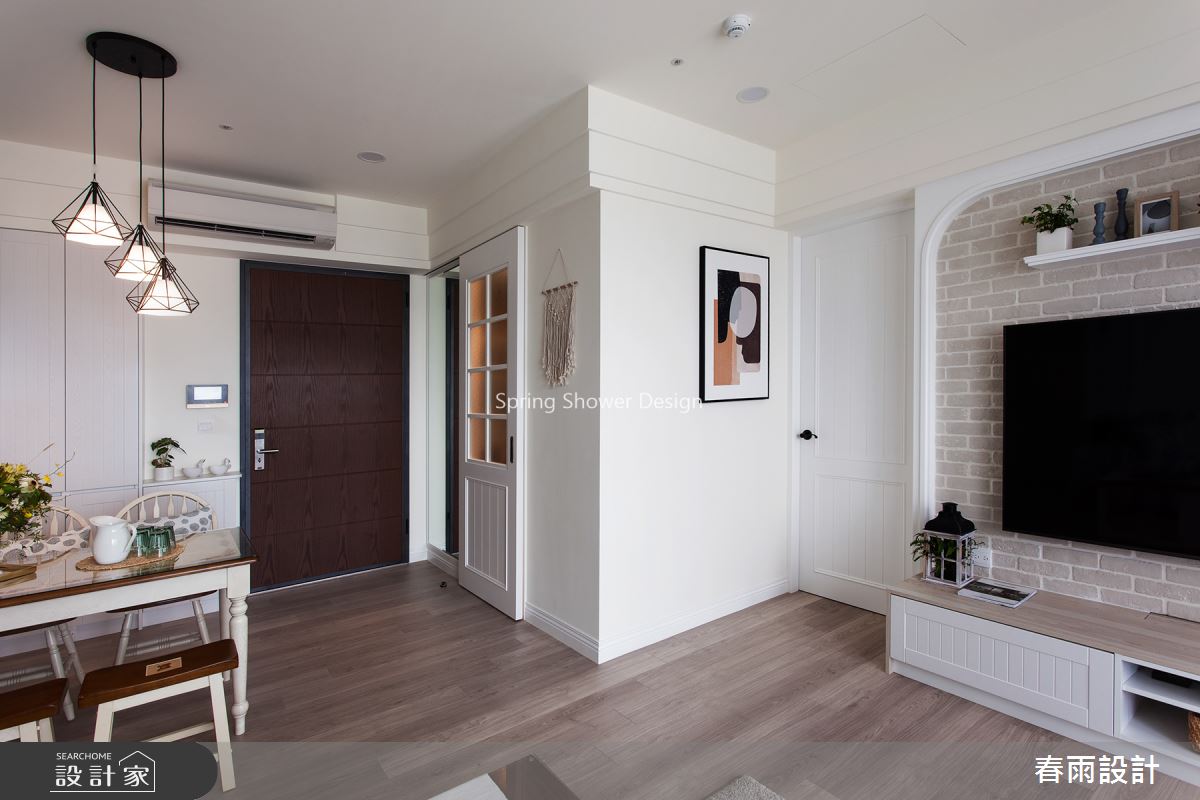 21坪新成屋(5年以下)＿鄉村風案例圖片＿春雨設計＿春雨_80 中壢禾林Rich One之2