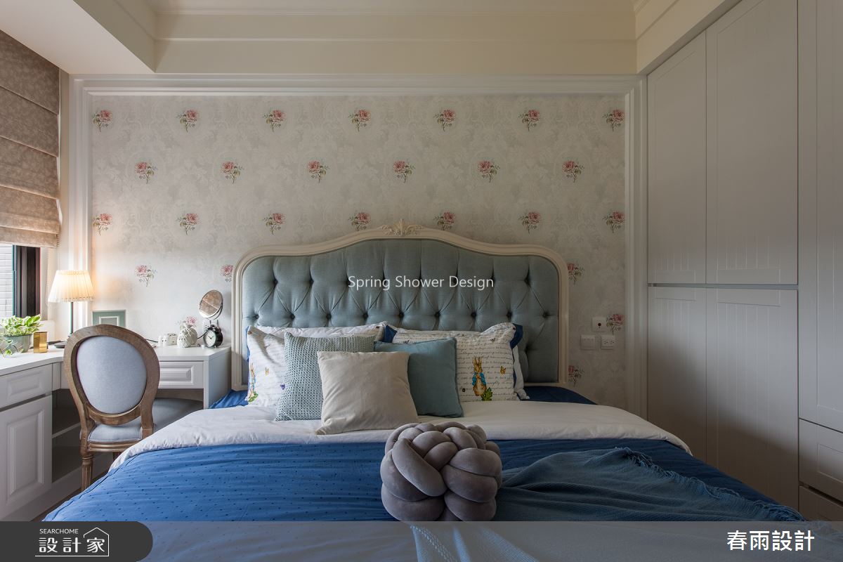 21坪新成屋(5年以下)＿鄉村風臥室案例圖片＿春雨設計＿春雨_80 中壢禾林Rich One之18