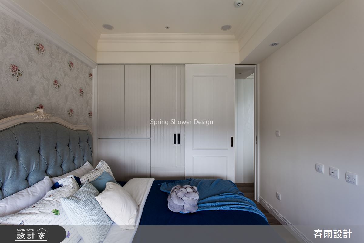 21坪新成屋(5年以下)＿鄉村風臥室案例圖片＿春雨設計＿春雨_80 中壢禾林Rich One之21