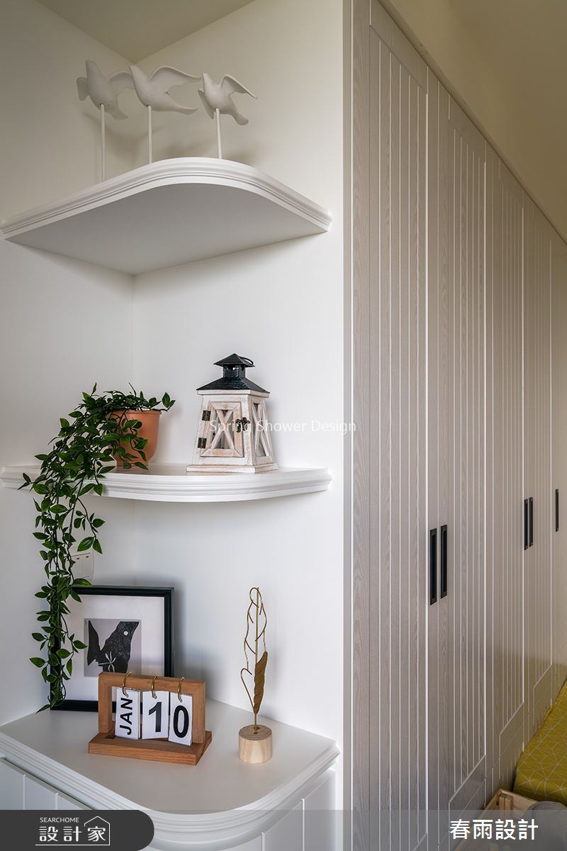 21坪新成屋(5年以下)＿鄉村風臥室案例圖片＿春雨設計＿春雨_80 中壢禾林Rich One之22