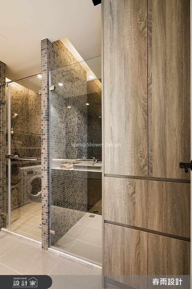 21坪新成屋(5年以下)＿鄉村風浴室案例圖片＿春雨設計＿春雨_80 中壢禾林Rich One之28