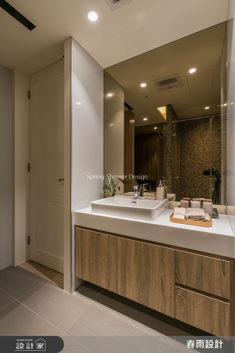 21坪新成屋(5年以下)＿鄉村風浴室案例圖片＿春雨設計＿春雨_80 中壢禾林Rich One之27