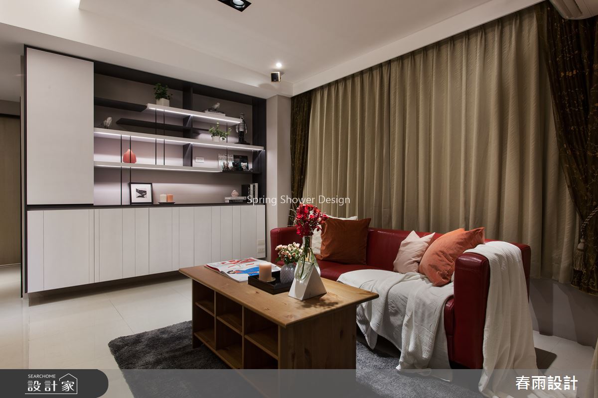 31坪中古屋(5~15年)＿現代風客廳案例圖片＿春雨設計＿春雨_81 台南國華街之3