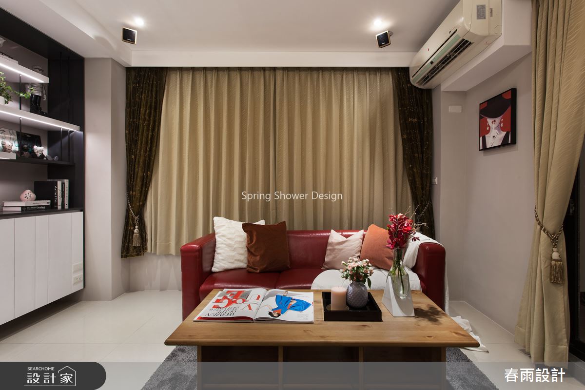 31坪中古屋(5~15年)＿現代風客廳案例圖片＿春雨設計＿春雨_81 台南國華街之6