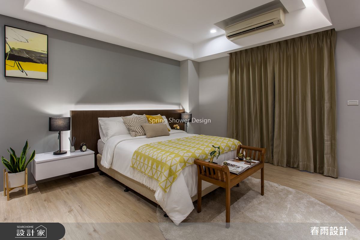 31坪中古屋(5~15年)＿現代風臥室案例圖片＿春雨設計＿春雨_81 台南國華街之19
