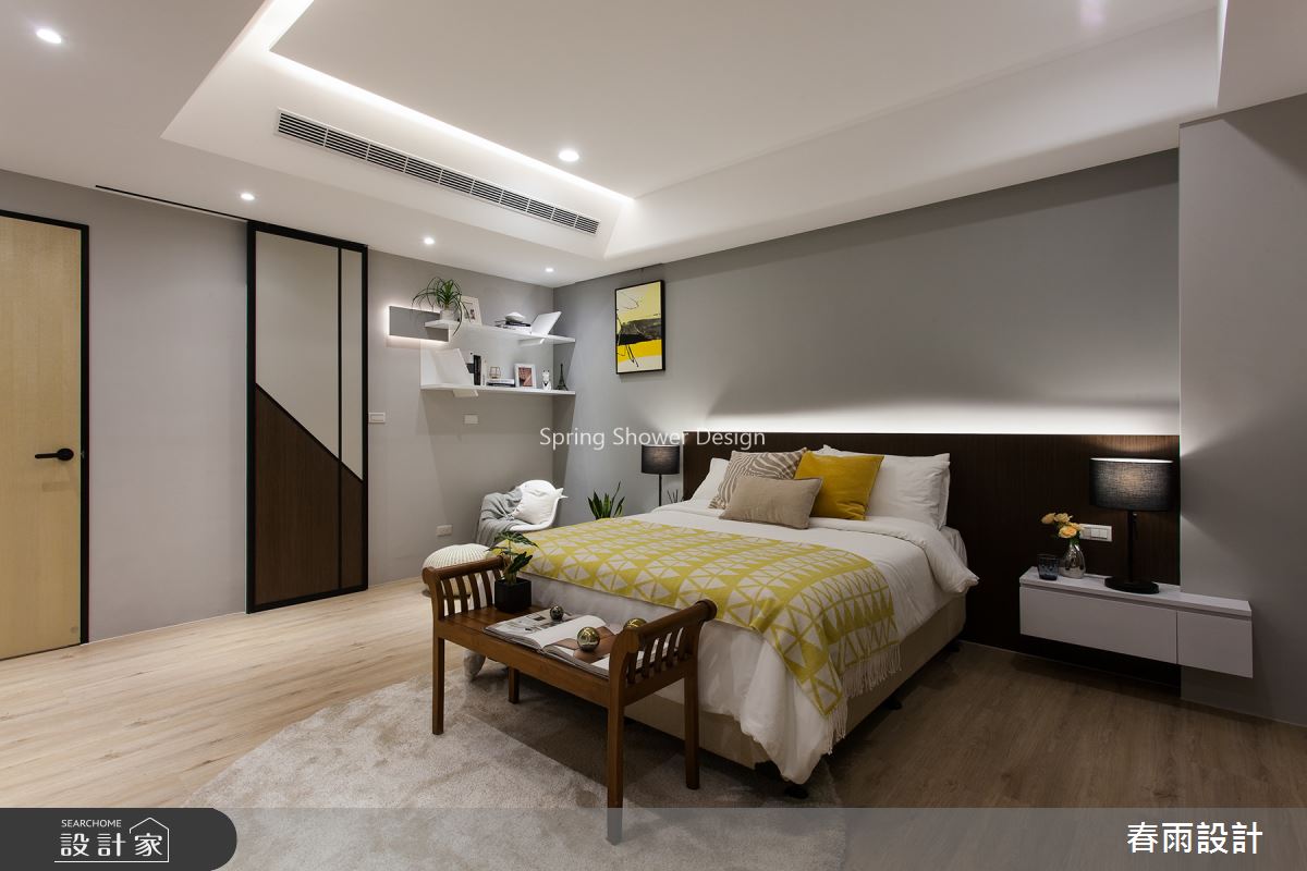 31坪中古屋(5~15年)＿現代風臥室案例圖片＿春雨設計＿春雨_81 台南國華街之20