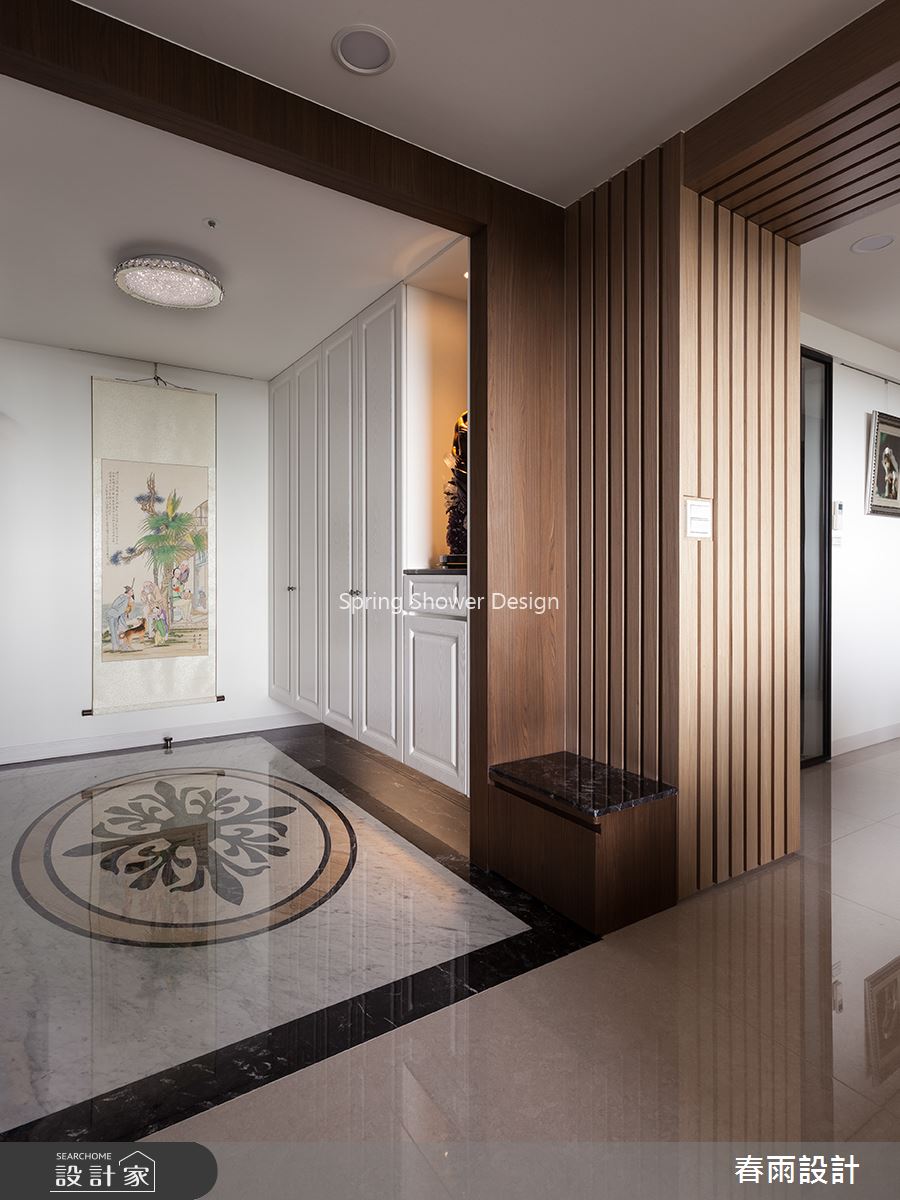 54坪新成屋(5年以下)＿混搭風玄關案例圖片＿春雨設計＿春雨_82 竹北月光琉璃之2