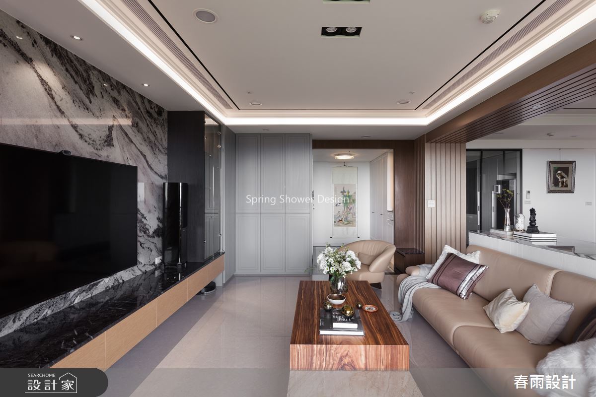 54坪新成屋(5年以下)＿混搭風客廳案例圖片＿春雨設計＿春雨_82 竹北月光琉璃之3