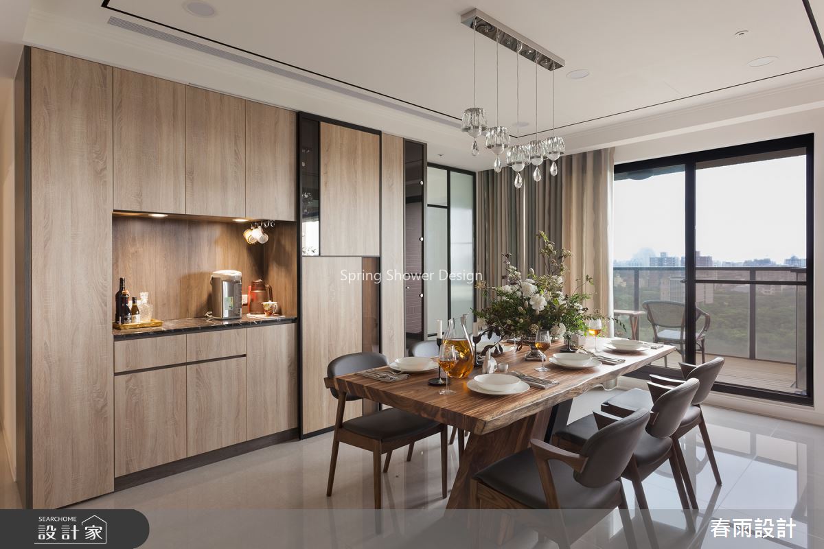 54坪新成屋(5年以下)＿混搭風餐廳案例圖片＿春雨設計＿春雨_82 竹北月光琉璃之9