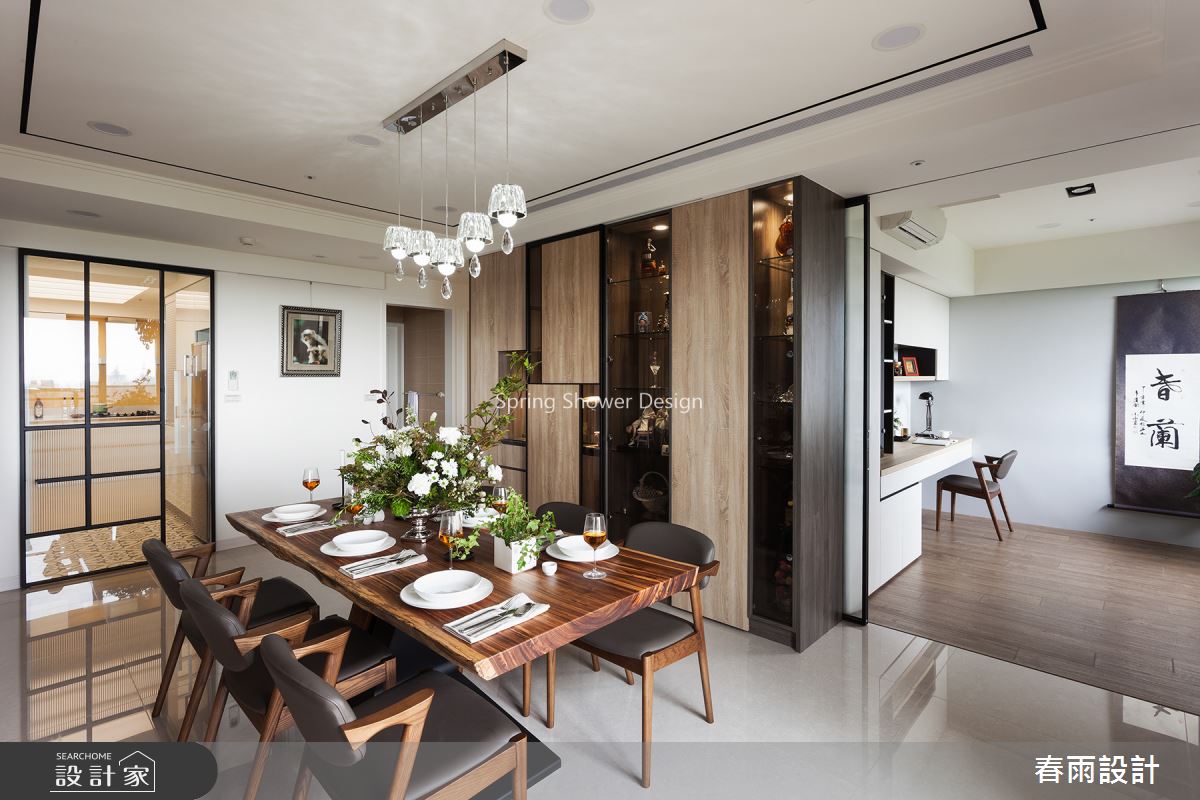 54坪新成屋(5年以下)＿混搭風餐廳案例圖片＿春雨設計＿春雨_82 竹北月光琉璃之10