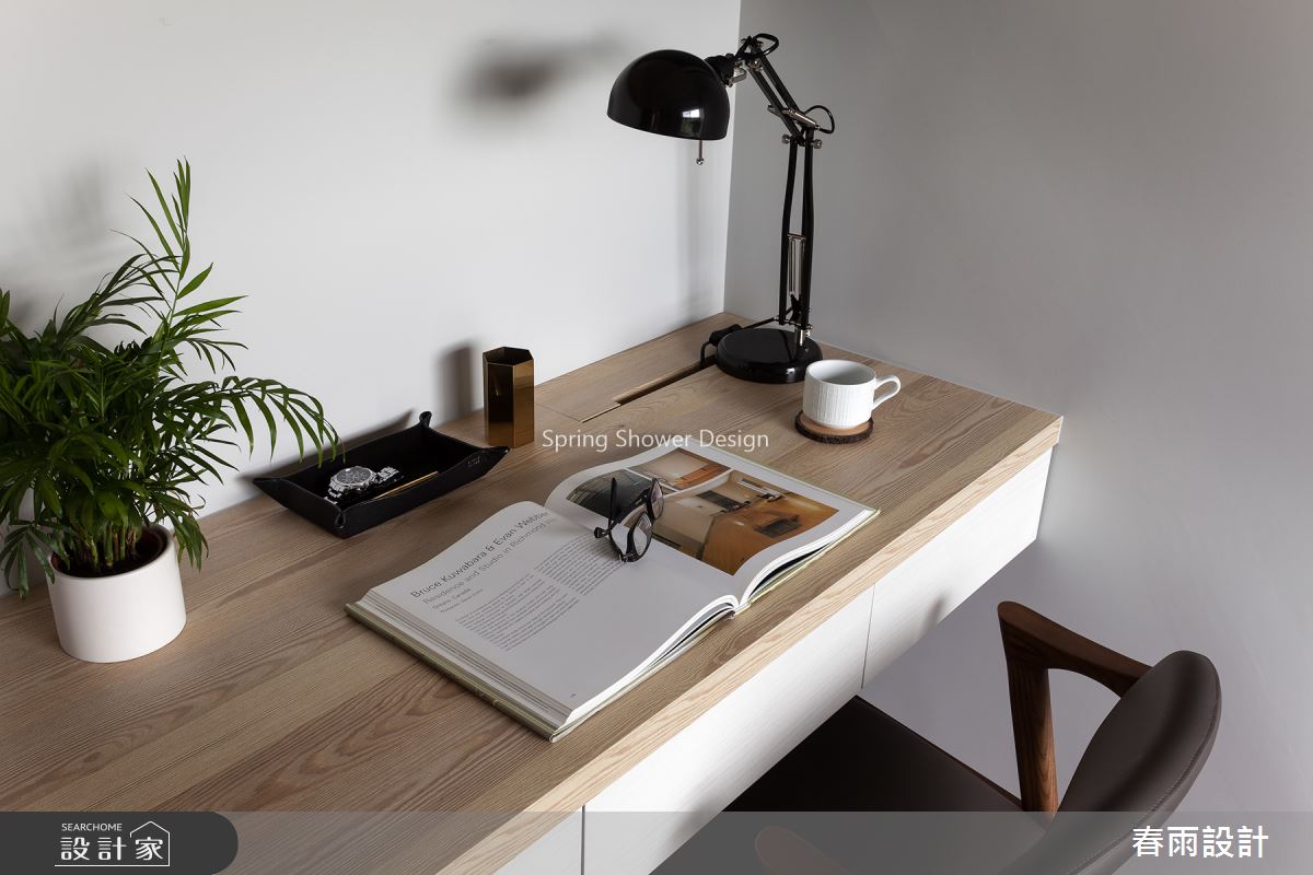 54坪新成屋(5年以下)＿混搭風書房案例圖片＿春雨設計＿春雨_82 竹北月光琉璃之14