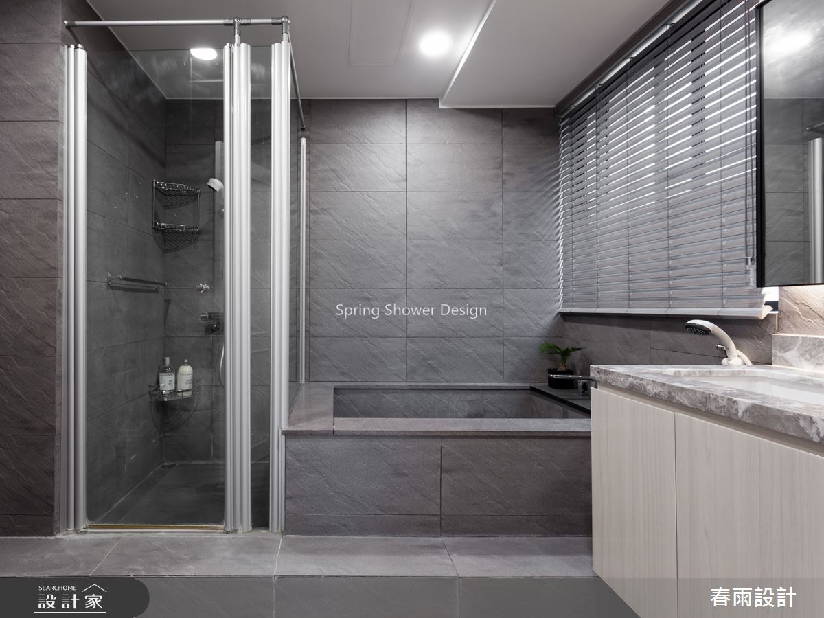 54坪新成屋(5年以下)＿混搭風浴室案例圖片＿春雨設計＿春雨_82 竹北月光琉璃之36