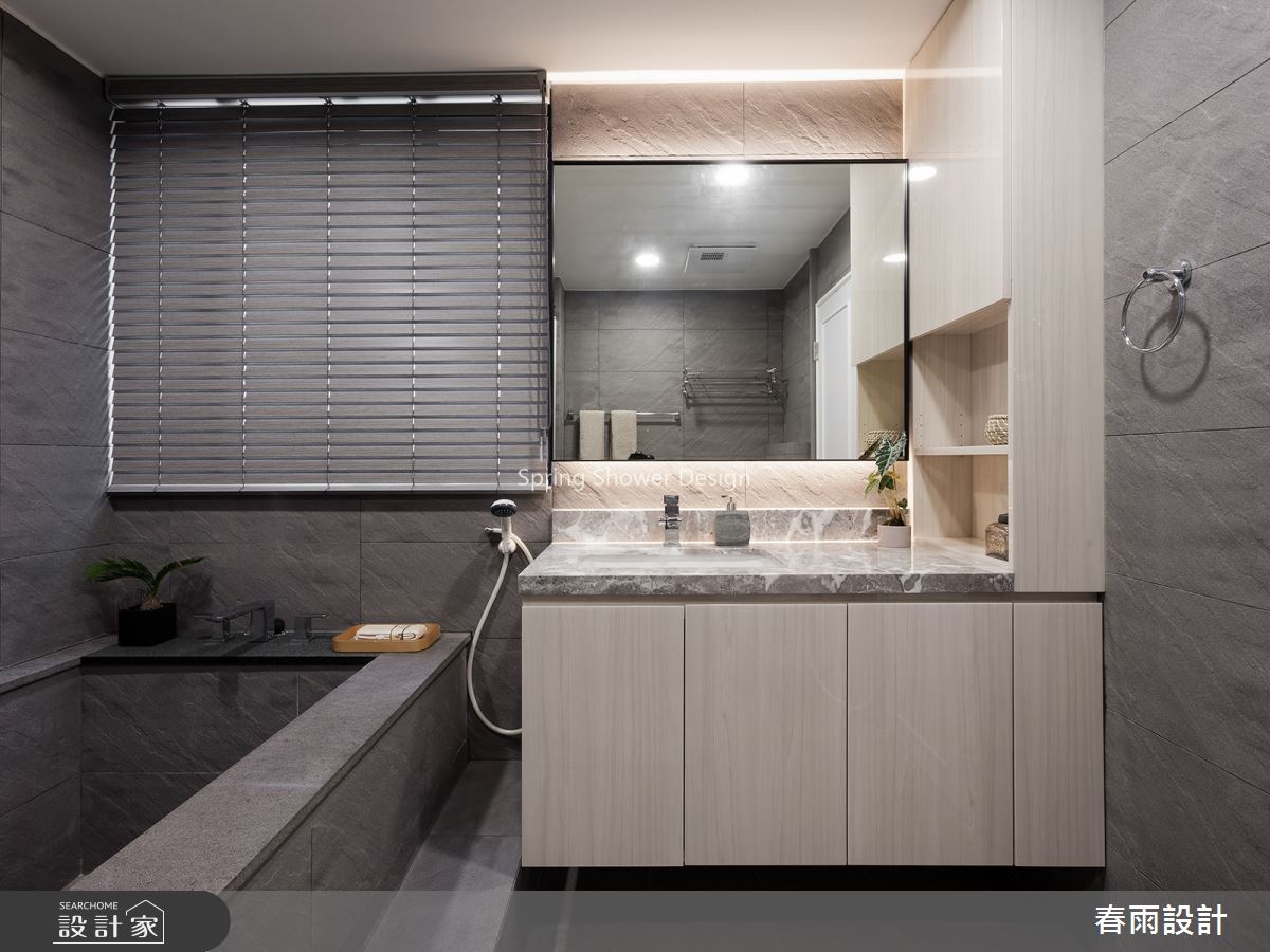 54坪新成屋(5年以下)＿混搭風浴室案例圖片＿春雨設計＿春雨_82 竹北月光琉璃之35