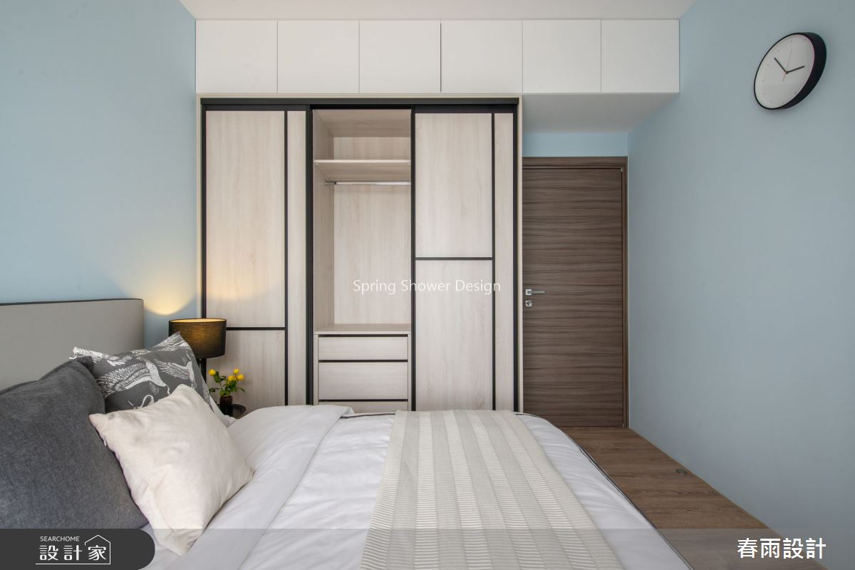 新成屋(5年以下)＿現代風臥室案例圖片＿春雨設計＿春雨_83 台中博館匯之18