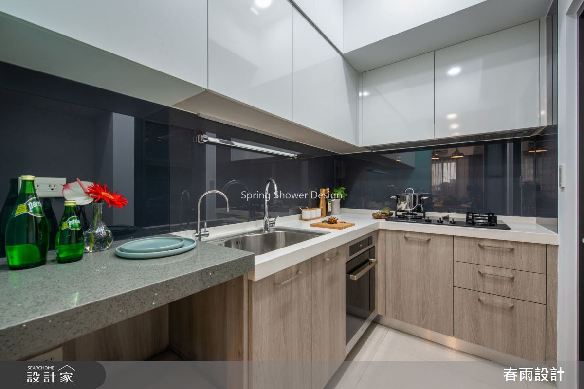 新成屋(5年以下)＿現代風廚房案例圖片＿春雨設計＿春雨_83 台中博館匯之9