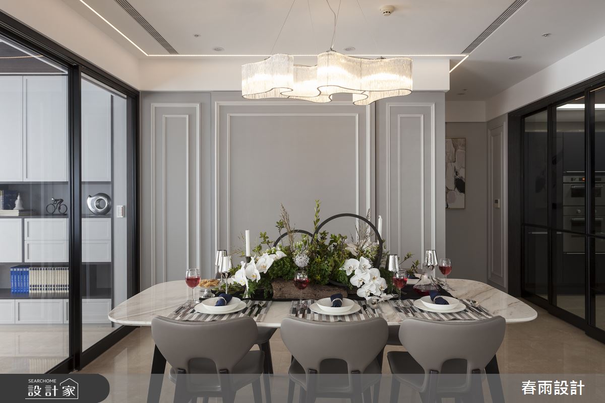 86坪新成屋(5年以下)＿現代風餐廳案例圖片＿春雨設計＿春雨_84 台中國泰森林觀道之7