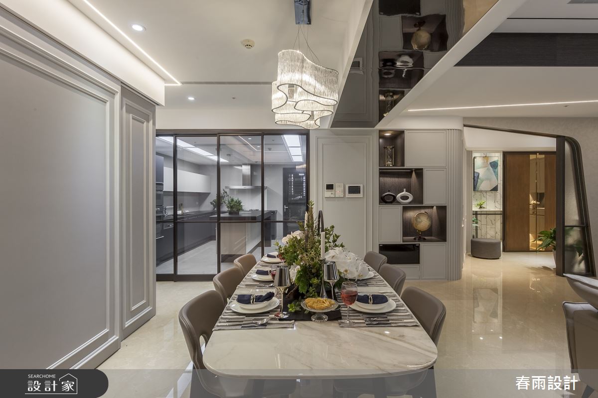 86坪新成屋(5年以下)＿現代風餐廳案例圖片＿春雨設計＿春雨_84 台中國泰森林觀道之9