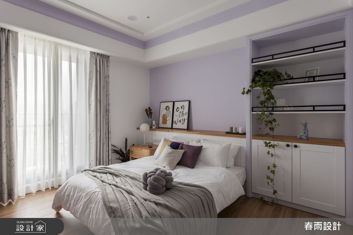 86坪新成屋(5年以下)＿現代風臥室案例圖片＿春雨設計＿春雨_84 台中國泰森林觀道之18