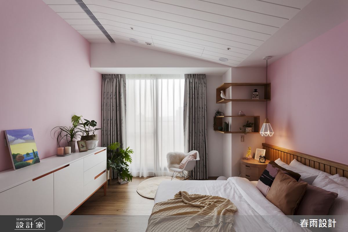 86坪新成屋(5年以下)＿現代風臥室案例圖片＿春雨設計＿春雨_84 台中國泰森林觀道之22
