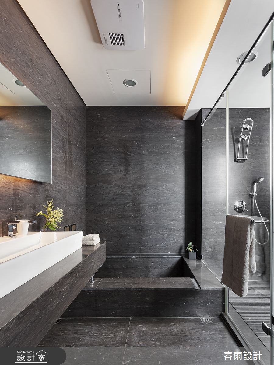 86坪新成屋(5年以下)＿現代風浴室案例圖片＿春雨設計＿春雨_84 台中國泰森林觀道之39