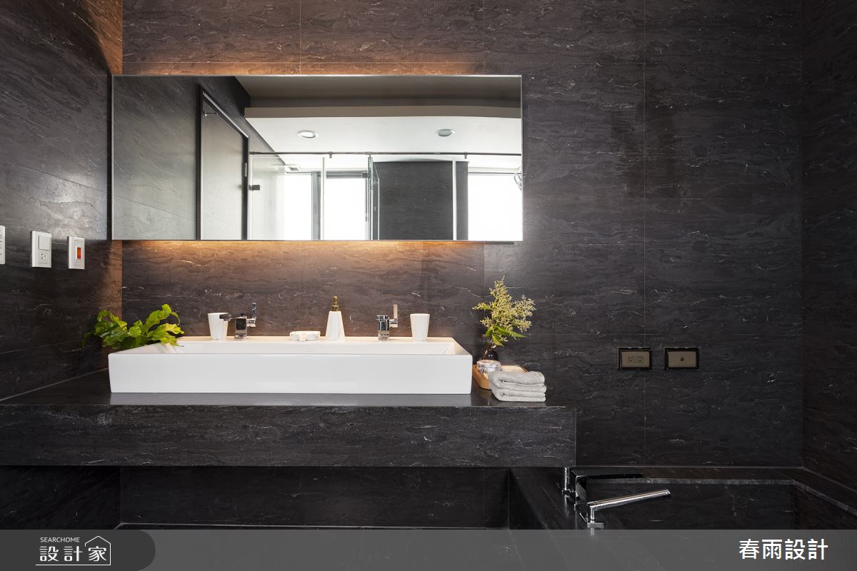 86坪新成屋(5年以下)＿現代風浴室案例圖片＿春雨設計＿春雨_84 台中國泰森林觀道之38