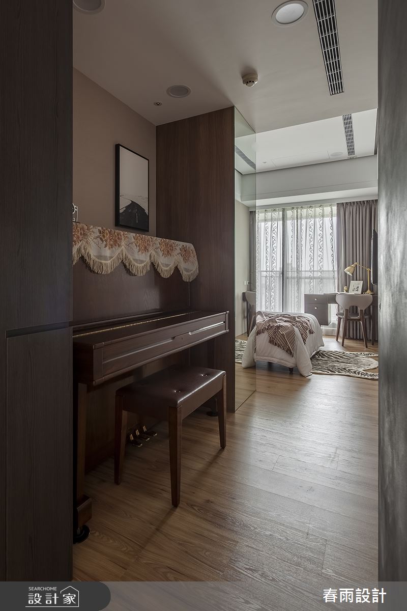 86坪新成屋(5年以下)＿現代風臥室案例圖片＿春雨設計＿春雨_84 台中國泰森林觀道之32