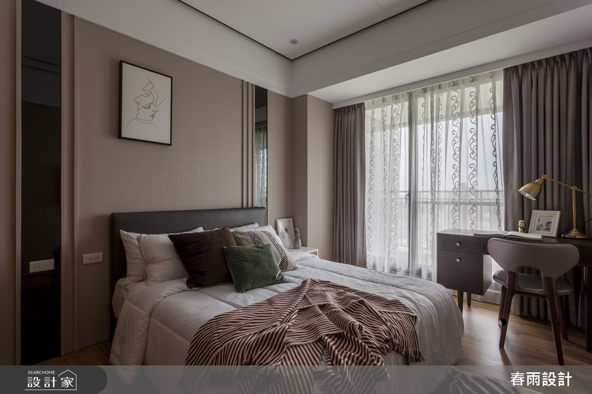 86坪新成屋(5年以下)＿現代風臥室案例圖片＿春雨設計＿春雨_84 台中國泰森林觀道之33
