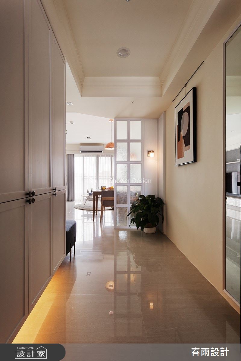 35坪新成屋(5年以下)＿現代風玄關案例圖片＿春雨設計＿春雨_85 新莊富貴中華之3