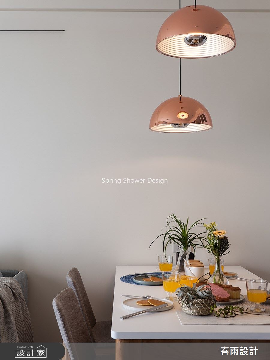 35坪新成屋(5年以下)＿現代風餐廳案例圖片＿春雨設計＿春雨_85 新莊富貴中華之9