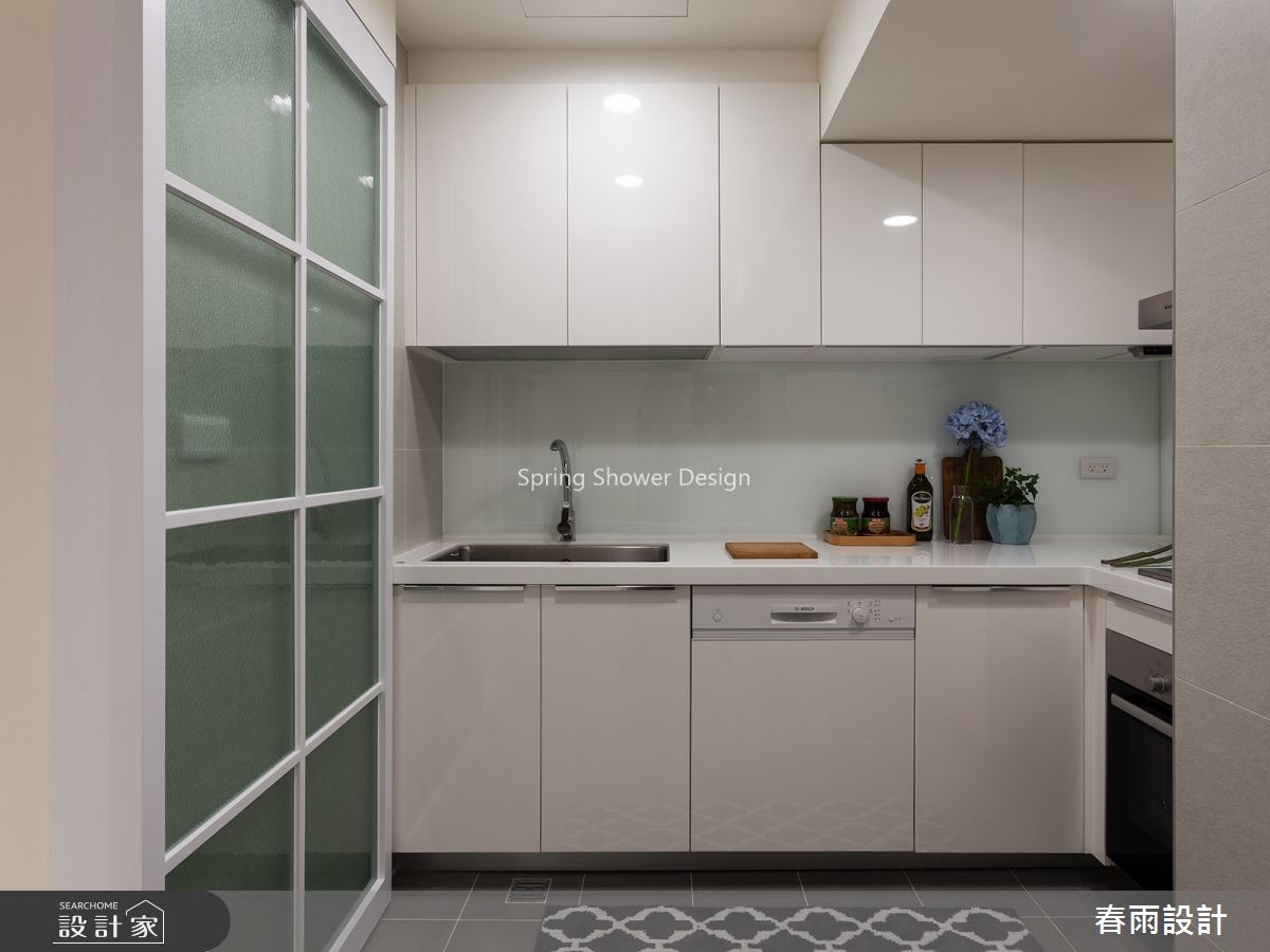 35坪新成屋(5年以下)＿現代風廚房案例圖片＿春雨設計＿春雨_85 新莊富貴中華之18
